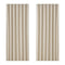 Artiss 2X Blockout Curtains Eyelet 240x230cm Beige