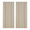 2X Blockout Curtains Eyelet 300x230cm Beige