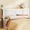 Bed Head Headboard King with Shelves - CABI White