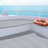 EVA Foam Boat Flooring Mat Decking Sheet 240x90x0.6cm Light Grey