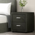 Moda Bedside table  Charcoal