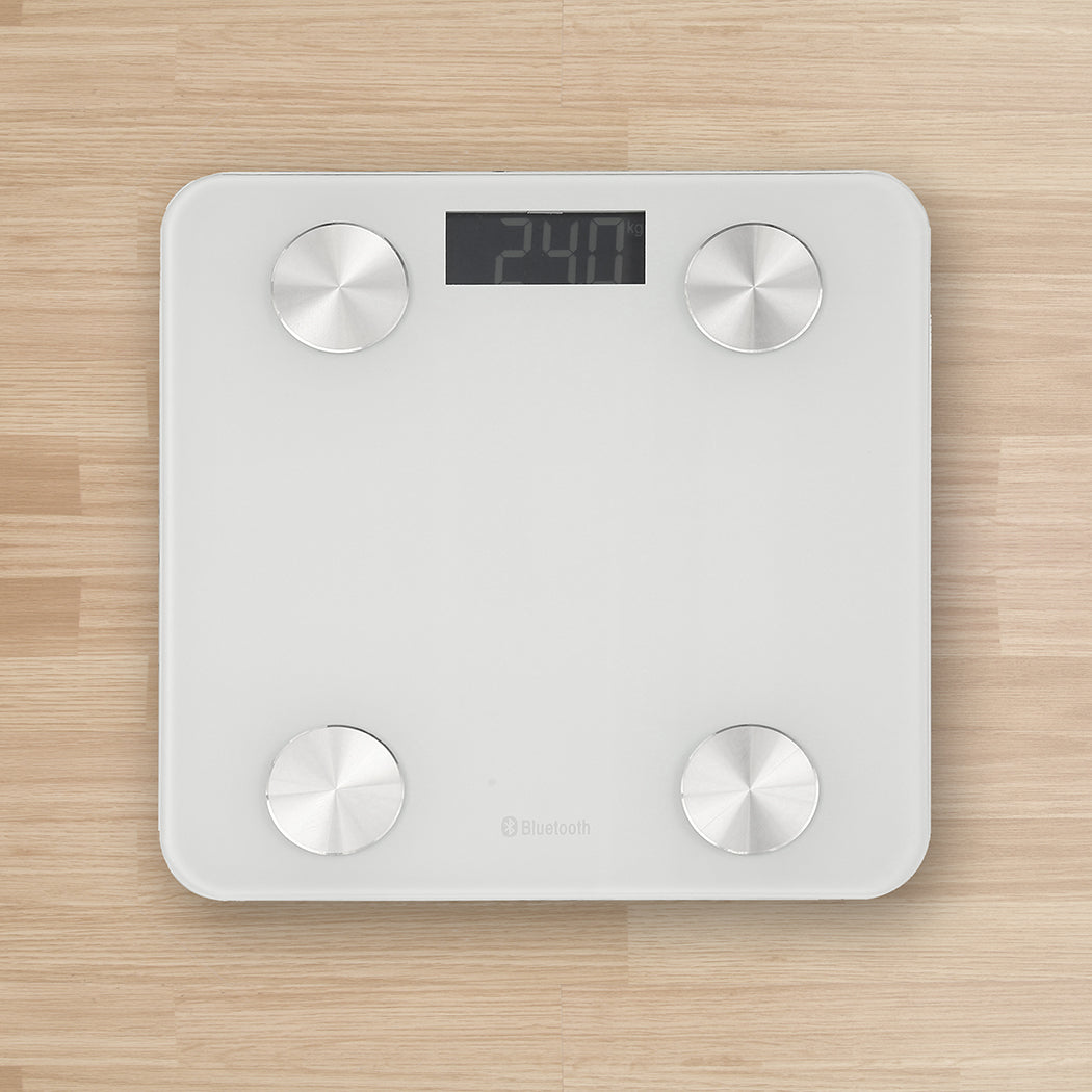 Body Fat Scale Digital Scales Bluetooth Weight BMI Bath Monitor Tracker 180KG