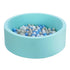 Kids Ball Pit 90x30cm Ocean Foam Play Pool Barrier Toys Children Blue