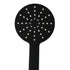 Rain Shower Head Set Black Round Brass Taps Mixer Handheld High Pressure 10"