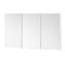 Cefito Bathroom Mirror Cabinet 1200x720mm White