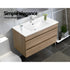 Vanity Unit 915mm with Basin Oak