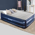 Air Mattress Queen Inflatable Bed 46cm Airbed Blue