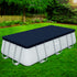 Pool Cover Fits 4.12x2.01m Above Ground Swimming Pool PVC Blanket