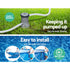 Bestway Swimming Pool 366x76cm Steel Frame Round Above Ground Pools w/ Filter Pump 6473L