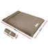 Self Inflating Mattress 10CM Camping Sleeping Mat Air Double Coffee