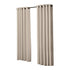 2x Blockout Curtains Panels 3 Layers Eyelet Room Darkening 180x230cm Beige