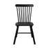 Set of 2 Dining Chairs Side Chair Replica Kitchen Wood Furniture Black