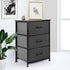 Storage Cabinet Tower Chest of Drawers Dresser Tallboy 3 Drawer Dark Grey