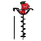 80cc Petrol Post Hole Digger 200mm Auger 1.8m Depth Earth Drill Extension Kit