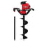 80cc Petrol Post Hole Digger 300mm Auger Earth Drill 1.8m Depth Heavy Duty Kit