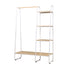 Clothes Rack Coat Stand 150cm Hanger Closet White