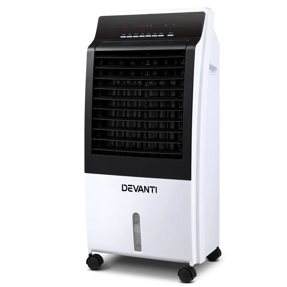 Tower Evaporative Air Cooler Conditioner Portable Cool Fan Humidifier 6L