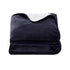 Electric Throw Rug Heated Blanket – Fleece Sherpa 9‑Heat Charcoal
