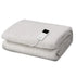 Electric Blanket Fleece Single Fitted 9 Heat Settings Timer Washable