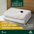 Electric Blanket Fleece Single Fitted 9 Heat Settings Timer Washable