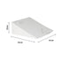 Bedding Wedge Pillow Memory Foam Cushion Back Neck Support Bamboo 25cm