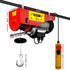 Electric Hoist Winch 400/800KG Cable 20M Rope Tool Remote Chain Lifting