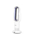 Bladeless Electric Fan Cooler Heater Air Cool Sleep Timer Remote Control