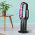 Bladeless Electric Fan Cooler Heater Air Cool Sleep Timer Remote Control