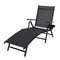Sun Lounge Outdoor Lounger Aluminium Folding Beach Chair Camping Patio
