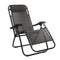 Zero Gravity Chair Folding Outdoor Recliner Adjustable Sun Lounge Camping Grey