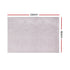 Artiss Rug 160x230cm Area Rug Washable Mat Large Carpet Microfiber Ripple