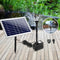 Solar Fountain Pump 800L/H 2m Lift Pond Garden Water Feature 5m Cable