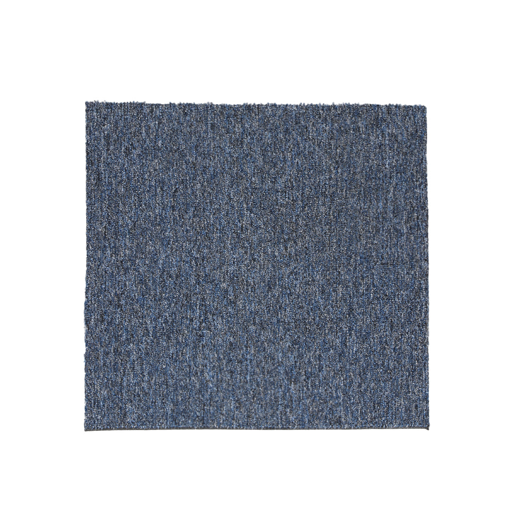 20x Carpet Tiles 5m2 Box Heavy Commercial Retail Office Premium Flooring Blue