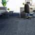 20x Carpet Tiles 5m2 Box Heavy Commercial Retail Office Premium Flooring Blue