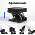 Artiss Foot Rest Stool Office Under Desk Fold Footrest Massage Cushion Pad Black