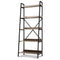 Artiss Bookshelf 5 Tiers - NOR Black and Oak