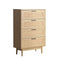 4 Chest of Drawers - BRIONY Oak