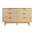 Artiss 6 Chest of Drawers - BRIONY Oak