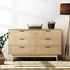 Artiss 6 Chest of Drawers - BRIONY Oak