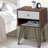 Bedside Table 1 Drawers with Shelf - LARS