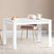 Artiss White Dining Table 4–6 Seater Wooden Kitchen Table 120cm