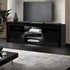 Entertainment Unit TV Cabinet LED 160cm Black Bobi