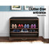 Artiss Shoe Rack Cabinet Bench15 Pairs Walnut Kyla