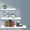 Artiss Floating Wall Shelves Set 3 Piece White Wall Mounted Display Storage Rack