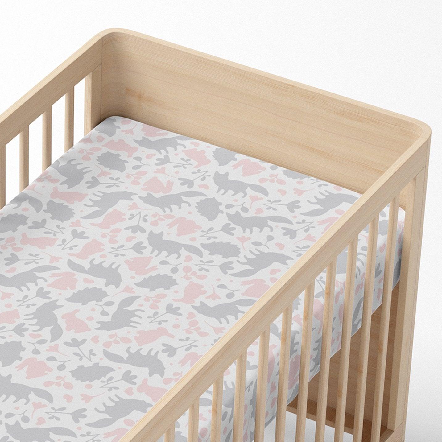 4 piece Nursery set Forest Friends