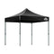 Instahut Gazebo Pop Up Marquee 3x3 Folding 500D Wedding Tent Base Pod Black