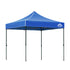 Instahut Gazebo Pop Up 3x3m w/Base Podx4 Marquee Folding Outdoor Wedding Camping Tent Shade Canopy Blue