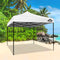 3x3m Pop Up Gazebo Heavy Duty 500D Steel Frame with Base Weights White