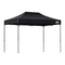 Instahut Gazebo Pop Up Marquee 3x4.5 Folding Tent 500D Wedding Camping Black