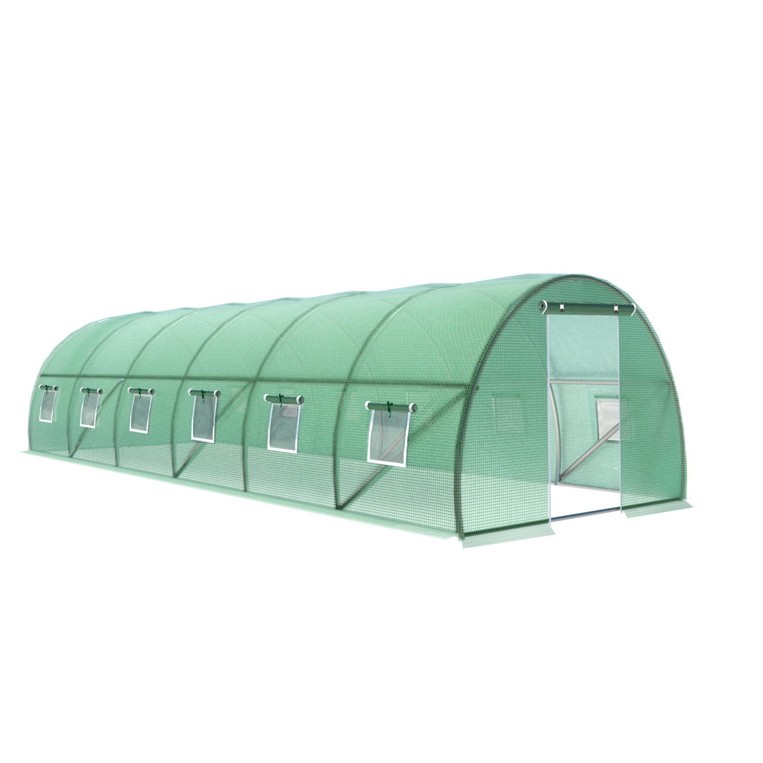 Greenhouse Walk in Green House Tunnel Plant Garden Shed Dome 9x3x2M